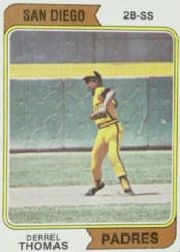 1974 Topps Baseball Cards      518     Derrel Thomas